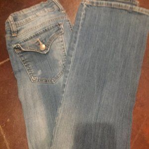 Jessica Simpson Sunset Bootleg Jeans Sz 27